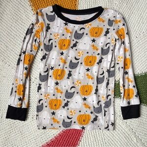 Little Sleepies Boo Crew Halloween PJ Bamboo Top Size 2T